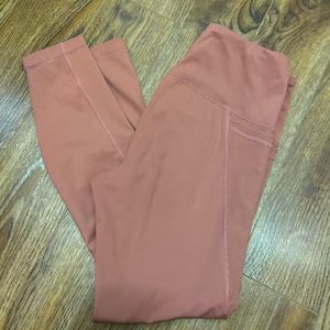 Burnt orange leggings